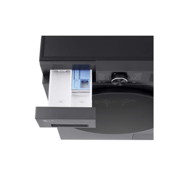 LG Washing machine | F4X5011TBB | Energy efficiency class A | Front loading | Washing capacity 11 kg | 1400 RPM | Depth 57 cm |