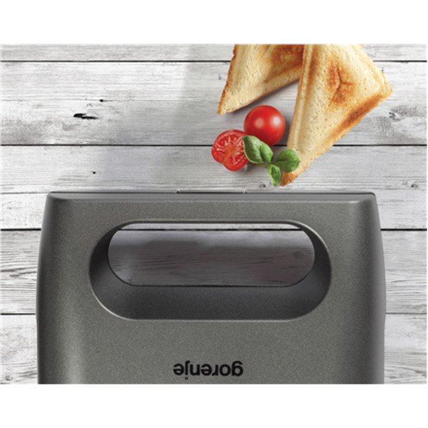 Gorenje | Sandwich maker | SM703GCG | 700 W | Number of plates 3 | Number of pastry 2 | Grey