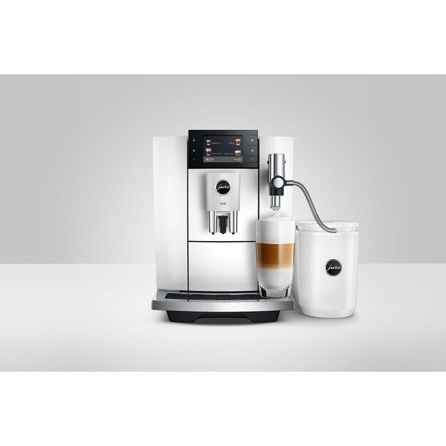 Ekspres do kawy Jura E8 Piano White (ED)