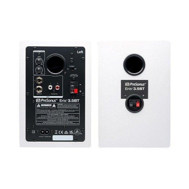 PreSonus Eris 3.5 BT White 2nd Gen - a pair of active BT monitors