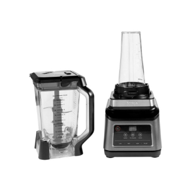 NINJA Mixer Blender 2in1 with Auto IQ | BN750EU | Tabletop | 1200 W | Jar material Plastic | Jar capacity 2.1+0.7 L | Ice crushi