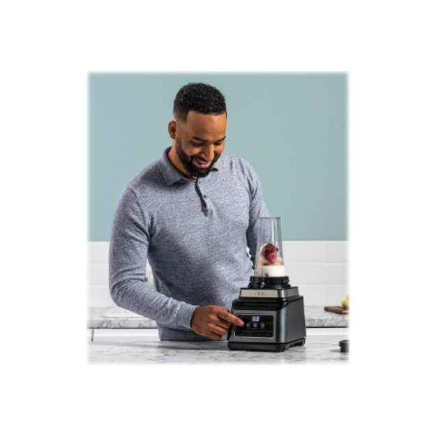 NINJA Mixer Blender 2in1 with Auto IQ | BN750EU | Tabletop | 1200 W | Jar material Plastic | Jar capacity 2.1+0.7 L | Ice crushi