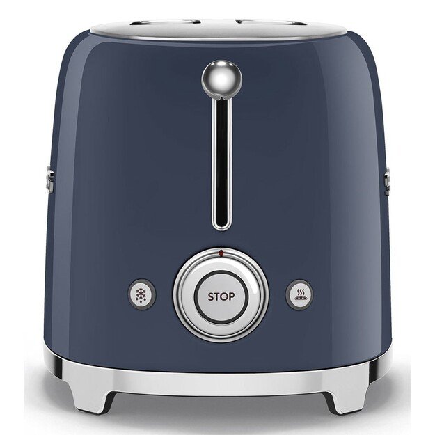 Smeg TSF01NBEU toaster 6 2 slice(s) 950 W Blue, Chrome
