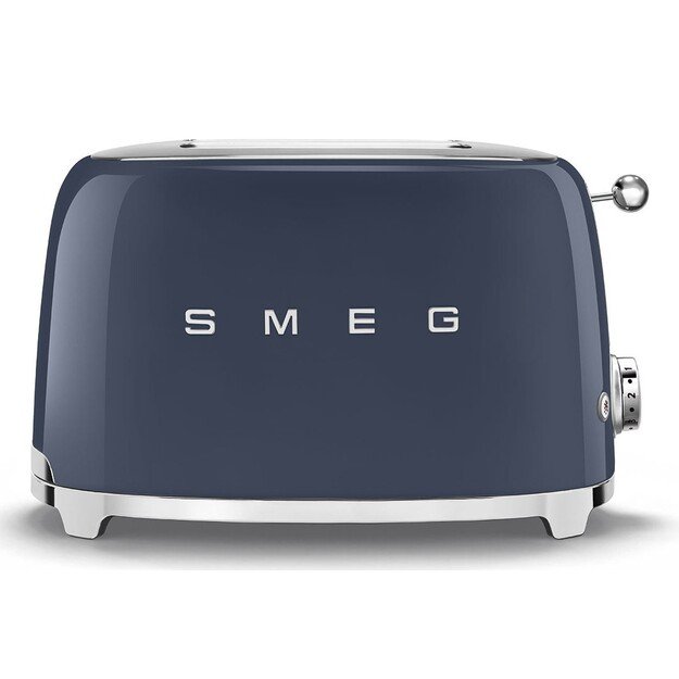 Smeg TSF01NBEU toaster 6 2 slice(s) 950 W Blue, Chrome