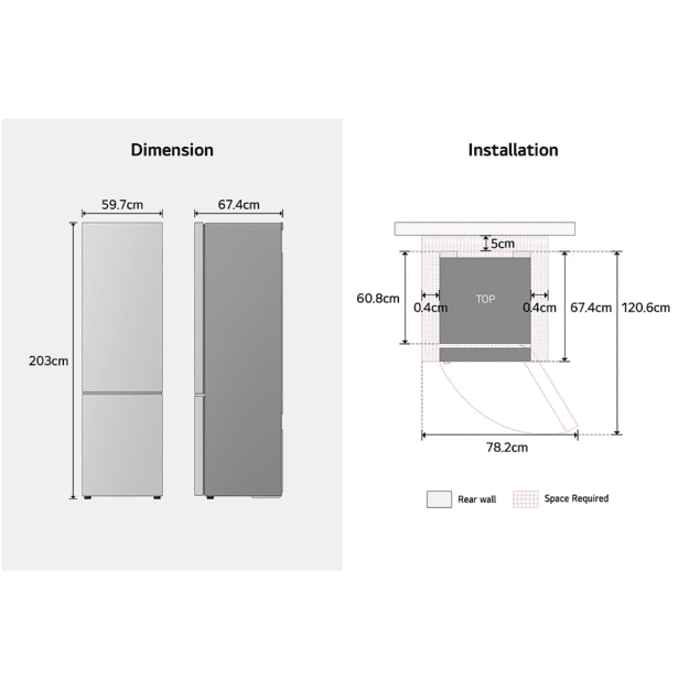 &Scaron;aldytuvas LG GBBS312CPY