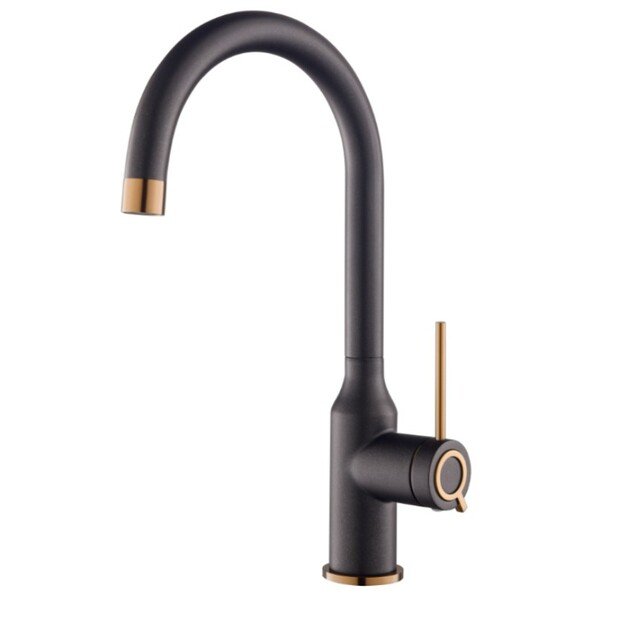 Plautuvės mai&scaron;ytuvas Aquasanita VIDE 5023, 601C Juoda, varis PVD