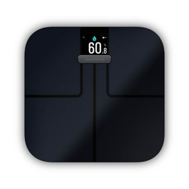 Garmin Index S2 Rectangle Black Electronic personal scale