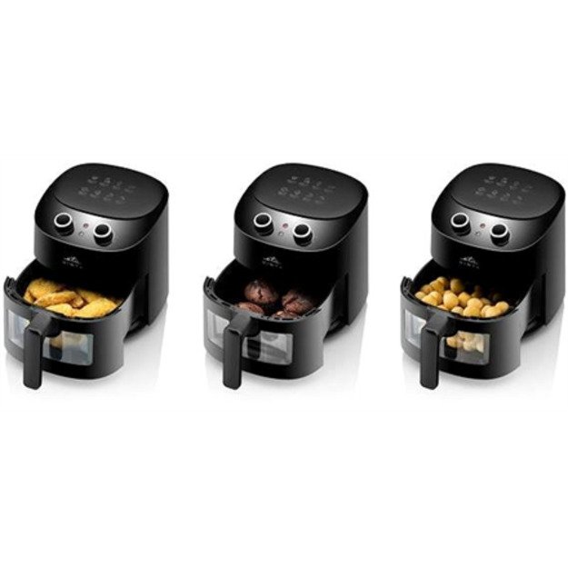 ETA | Hot air fryer | ETA016890000 Vista | Power 1300 W | Capacity 4.3 L | Hot air technology | Black