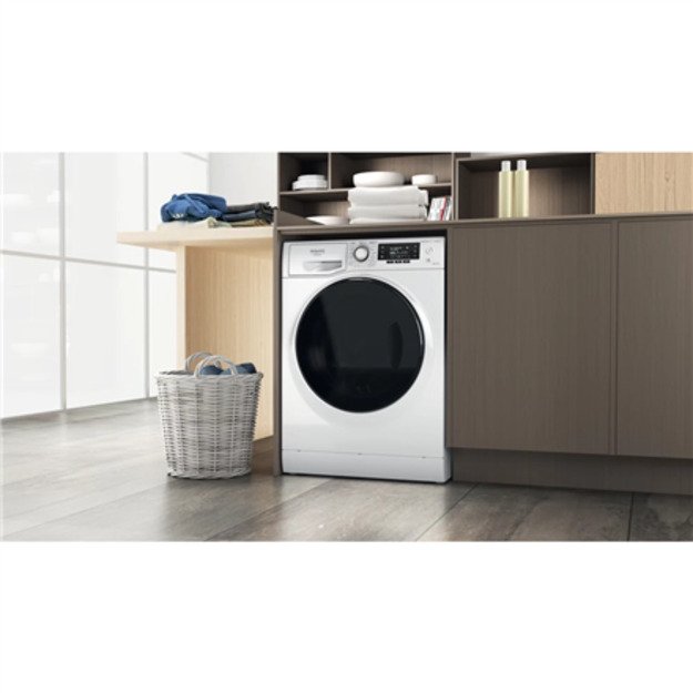 Hotpoint | Washing Machine With Dryer | NDD 11725 DA EE | Energy efficiency class E | Front loading | Washing capacity 11 kg | 1