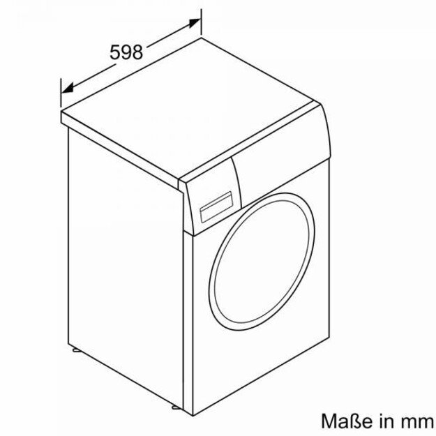 Skalbimo mašina Bosch WGG244M90