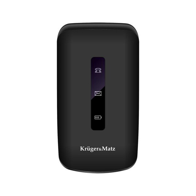 MaxCKruger & Matz Phone for seniors KM0929 7,11 cm (2,8 ) 108,5 g Black