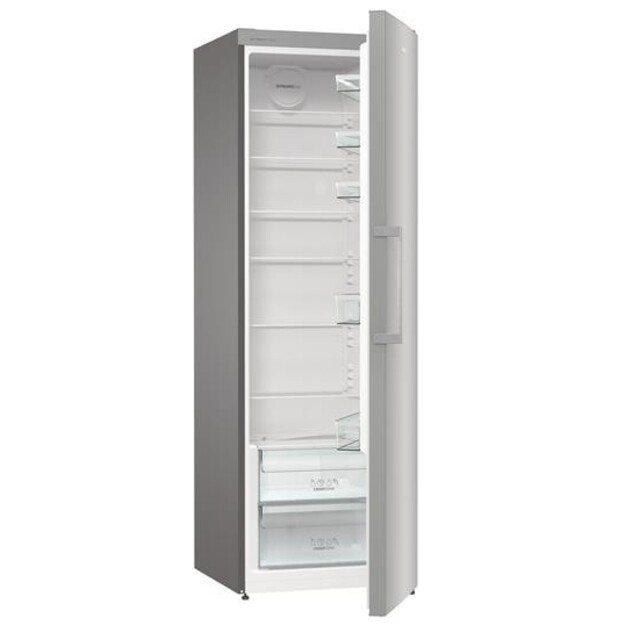 Gorenje | Refrigerator | R619EES5 | Energy efficiency class E | Larder | Height 185 cm | 38 dB | Stainless steel