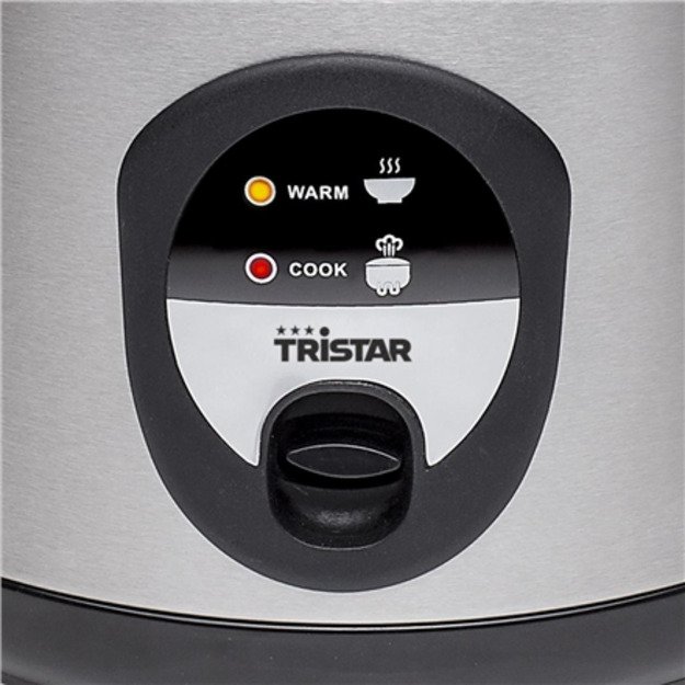 Tristar | Rice cooker | RK-6126 | 400 W | 1 L | Grey