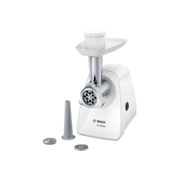 Bosch | Meat mincer SmartPower | MFW2510W | White | 350 W | Number of speeds 1 | 2 Discs: 3.8 and 8 mm