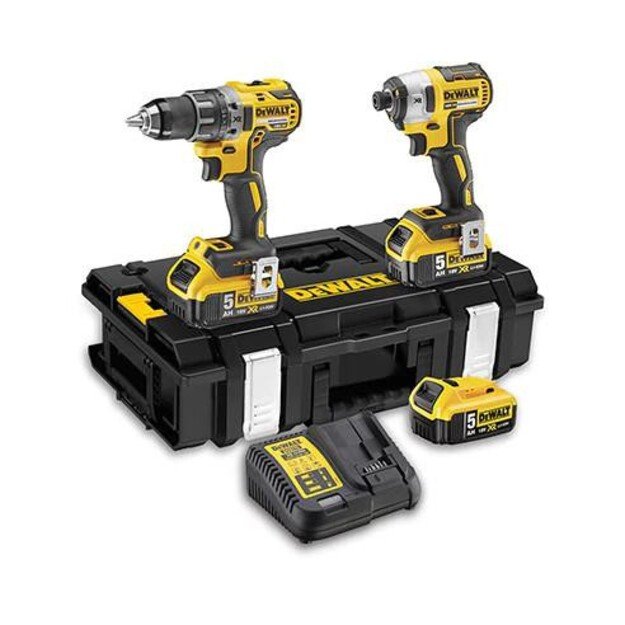 Įrankių komplektas Combo 18V Dewalt (DCD796 + DCF887) DCK266P3