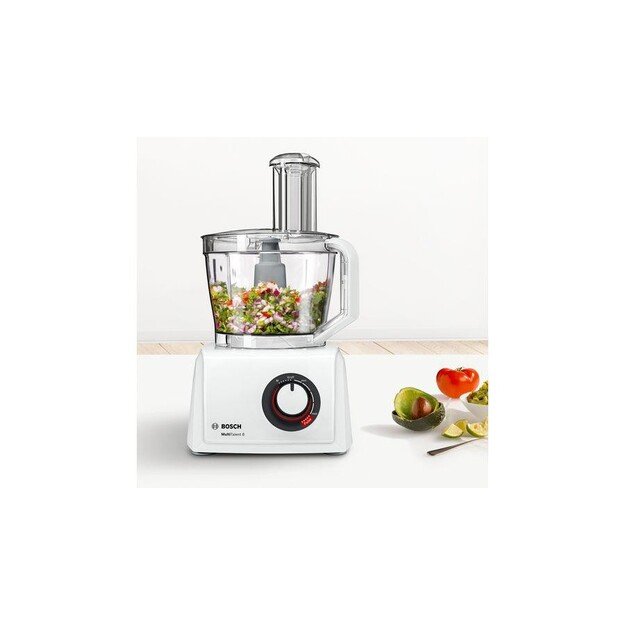 Bosch MultiTalent 8 food processor 3.9 L Translucent,White 1100 W