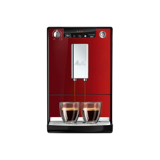 MELITTA E950-104 SOLO atomatinis kavos aparatas, raudonas