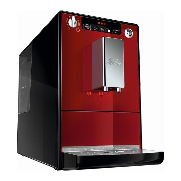 MELITTA E950-104 SOLO atomatinis kavos aparatas, raudonas