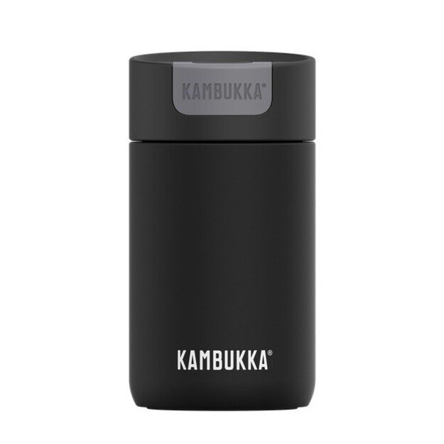 Kambukka Olympus 300ml Jet Black thermal mug