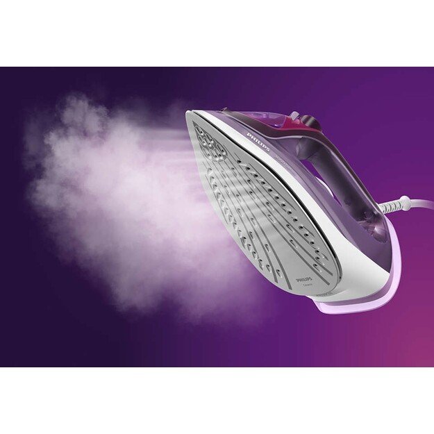 Philips 3000 series DST3041/30 iron Steam iron Ceramic soleplate 2600 W Violet