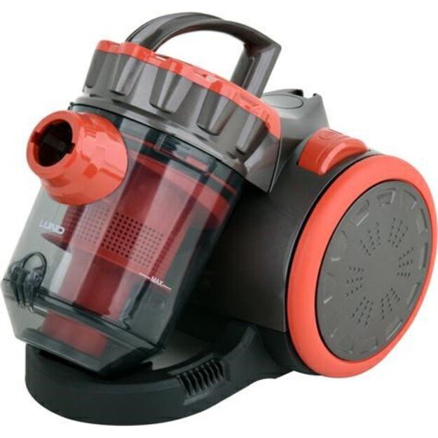 LUND CYCLONIC VACUUM CLEANER 700W RED / 3 BRUSHES