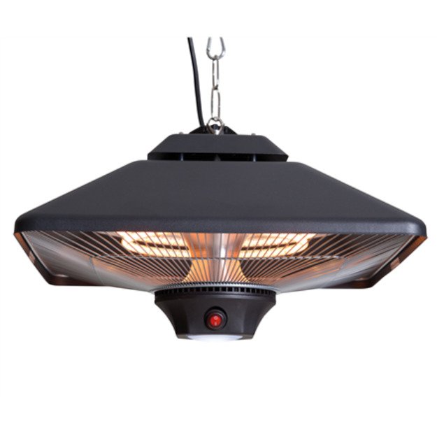 SUNRED | Heater | CE17SQ-B, Spica Bright Hanging | Infrared | 2000 W | Black | IP24