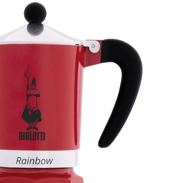 Bialetti kavinukas Rainbow 1 p raudonas