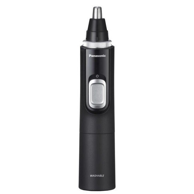 Panasonic Nose & Ear Hair Trimmer with Vortex Cleaning System | ERGN300K503 | Nose and ear trimmer | Wet & Dry