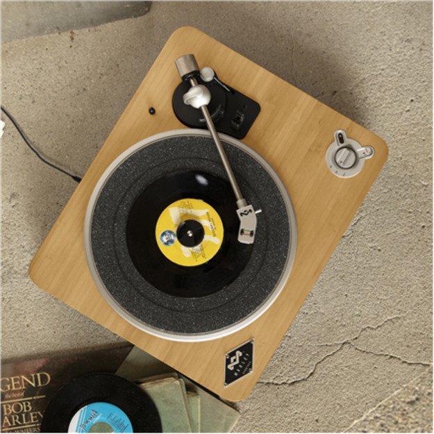 Marley Stir It Up Turntable, Wireless, Signature Black | Marley | Stir It Up | Turntable