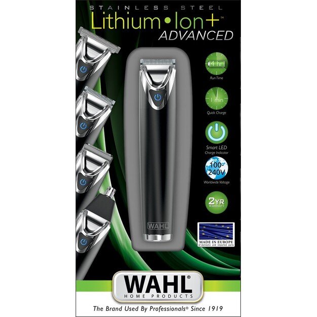 Wahl 9864-016 beard trimmer Battery Black