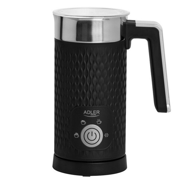 Adler AD 4494 d Milk frother, Frothing and heating, Black | Adler