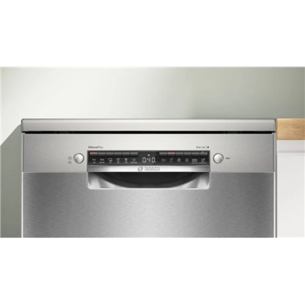 Dishwasher | SMS4EMI06E | Free standing | Width 60 cm | Number of place settings 14 | Number of programs 6 | Energy efficiency c