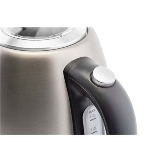 ETA | Kettle | Ela mini ETA859990040 | Standard | 2100 W | 1.2 L | Stainless steel | 360° rotational base | Grey