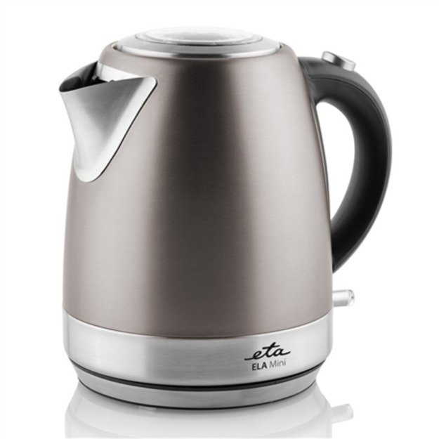 ETA | Kettle | Ela mini ETA859990040 | Standard | 2100 W | 1.2 L | Stainless steel | 360° rotational base | Grey