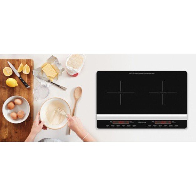 G3 Ferrari Dinamiko Duo Black Countertop 56 cm Zone induction hob 2 zone(s)