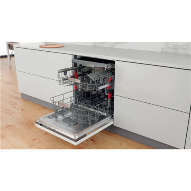 Whirlpool Dishwasher | W0I D751A X | Built-in | Width 59.8 cm | Number of place settings 14 | Number of programs 11 | Energy eff