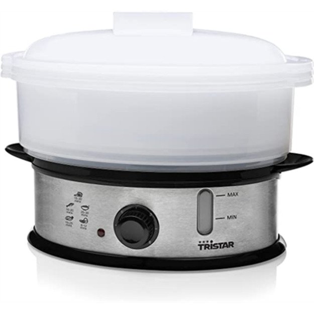 Tristar | Food Steamer | VS-3914 | Silver | 1200 W | Capacity 11 L | Number of baskets 3