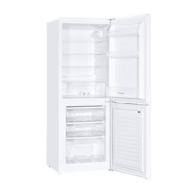 Candy | Refrigerator | CHCS 514EW | Energy efficiency class E | Free standing | Combi | Height 151 cm | Fridge net capacity 138