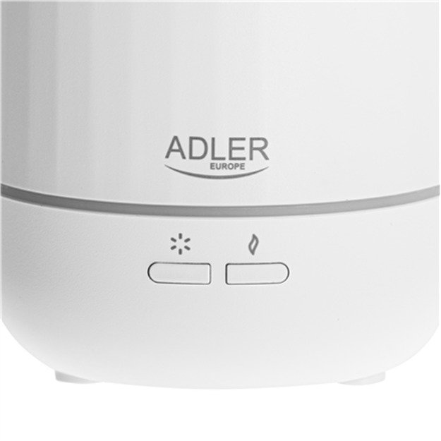 Adler | Ultrasonic aroma diffuser 3in1 | AD 7968 | Ultrasonic | Suitable for rooms up to 25 m² | White