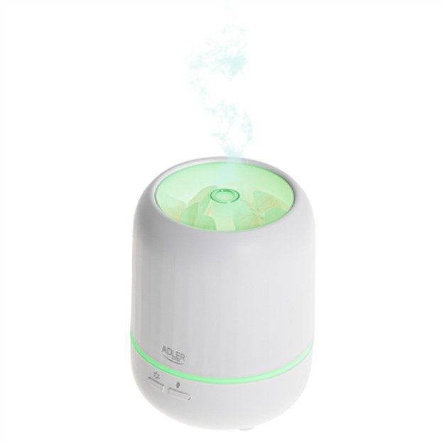 Adler | Ultrasonic aroma diffuser 3in1 | AD 7968 | Ultrasonic | Suitable for rooms up to 25 m² | White