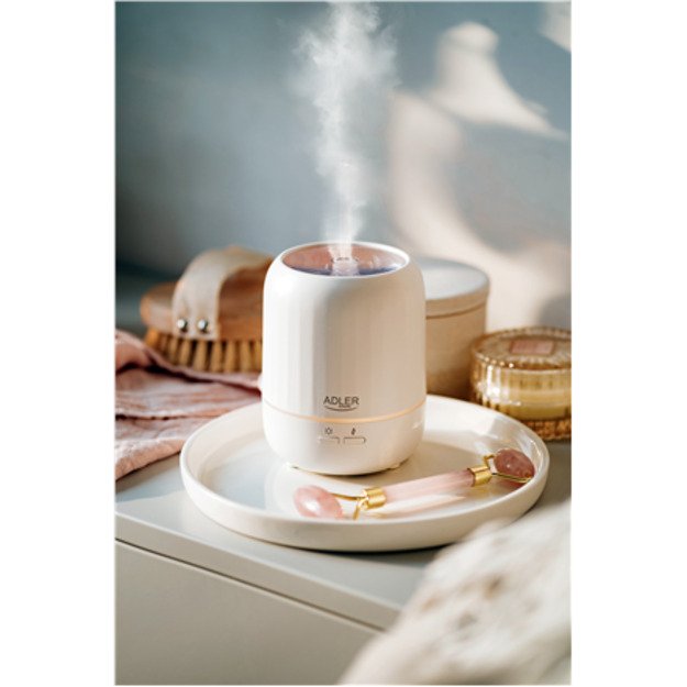 Adler | Ultrasonic aroma diffuser 3in1 | AD 7968 | Ultrasonic | Suitable for rooms up to 25 m² | White