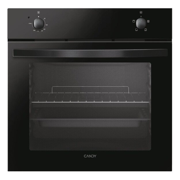 Candy Oven | FIDC N100/1 | 70 L | Electric | Manual | Mechanical | Convection | Height 59.5 cm | Width 59.5 cm | Black