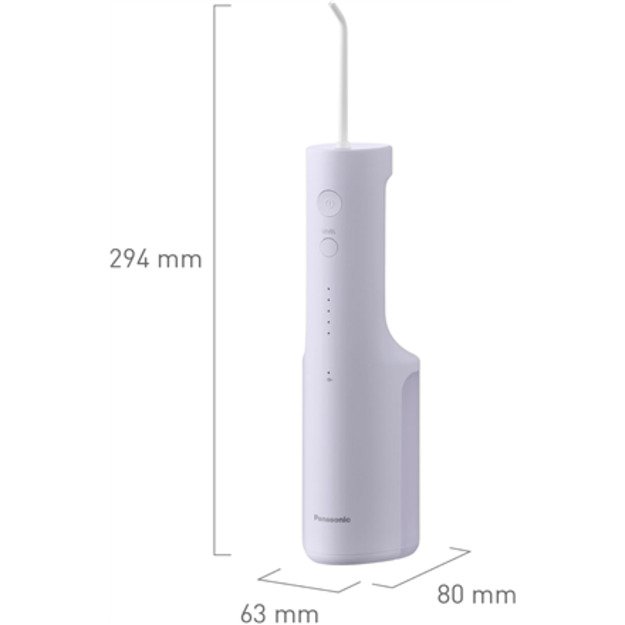 Panasonic Oral Irrigator | EW-DJ26-A303 | 200 ml | Number of heads 2 | White