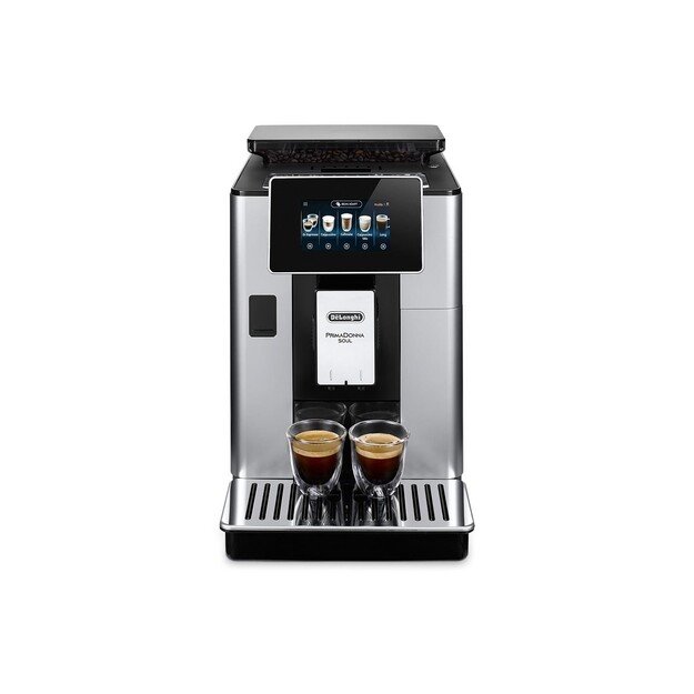 DeLonghi PrimaDonna ECAM610.55.SB coffee maker Fully-auto Espresso machine 2.2 L