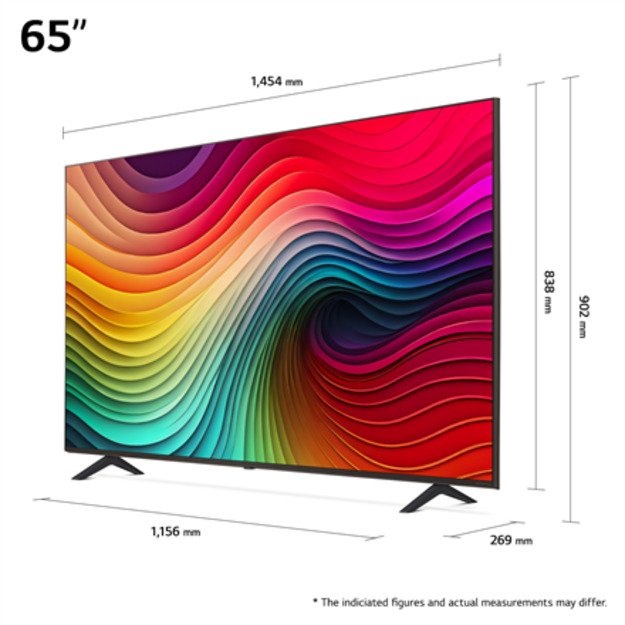 LG NanoCell NANO81 65NANO81T3A TV 165.1 cm (65 ) 4K Ultra HD Smart TV Wi-Fi Blue