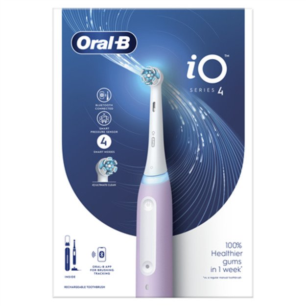 Braun Oral-B dantų šepetėlis iO 4 LAVENDER