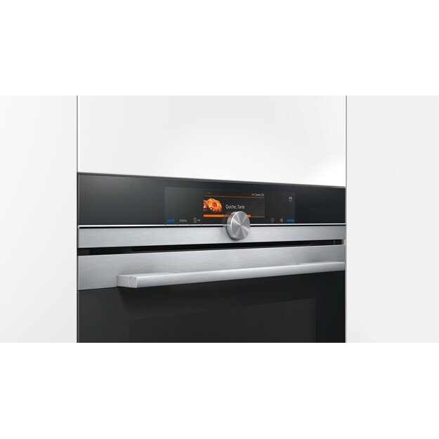 Siemens HS658GXS1 oven 71 L A+ Black, Stainless steel