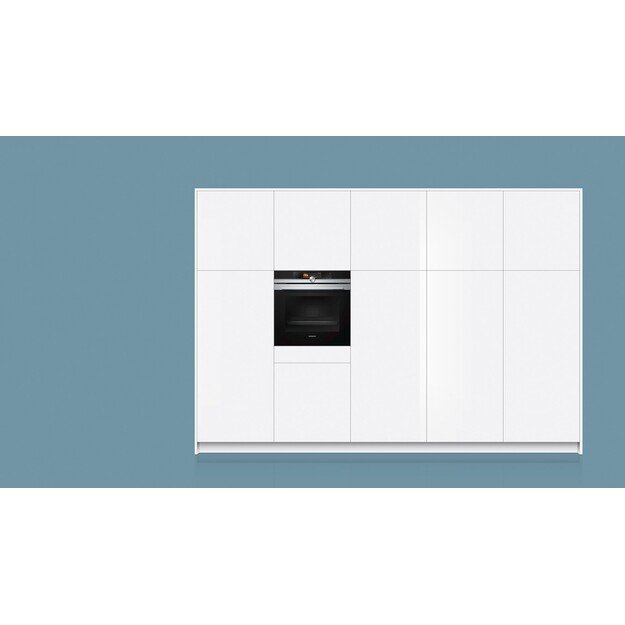 Siemens HS658GXS1 oven 71 L A+ Black, Stainless steel