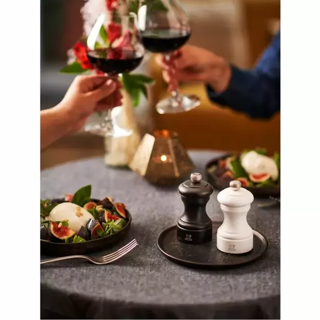 PEUGEOT Druskos malūnėlis 10 cm juodas matinis BISTRO 1