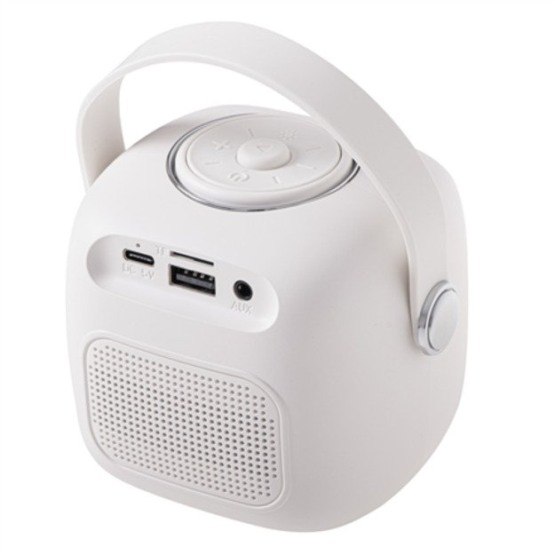 Adler Karaoke Speaker With Microphone | AD 1199W | Bluetooth | White | Portable | Wireless connection